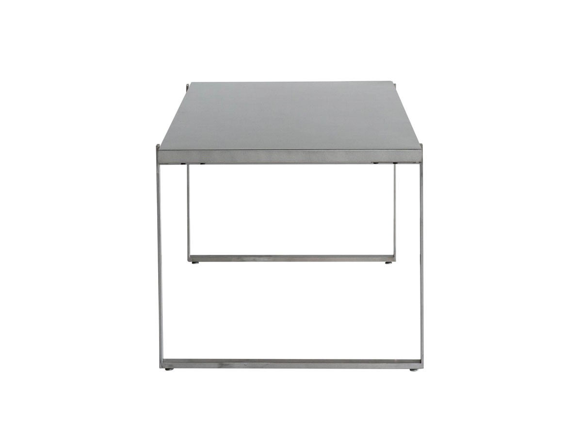 Knot antiques MATERIA DINING TABLE / ノットアンティークス マテリア ダイニングテーブル
ステンレス天板 + No.4脚（ロの字脚） （テーブル > ダイニングテーブル） 21