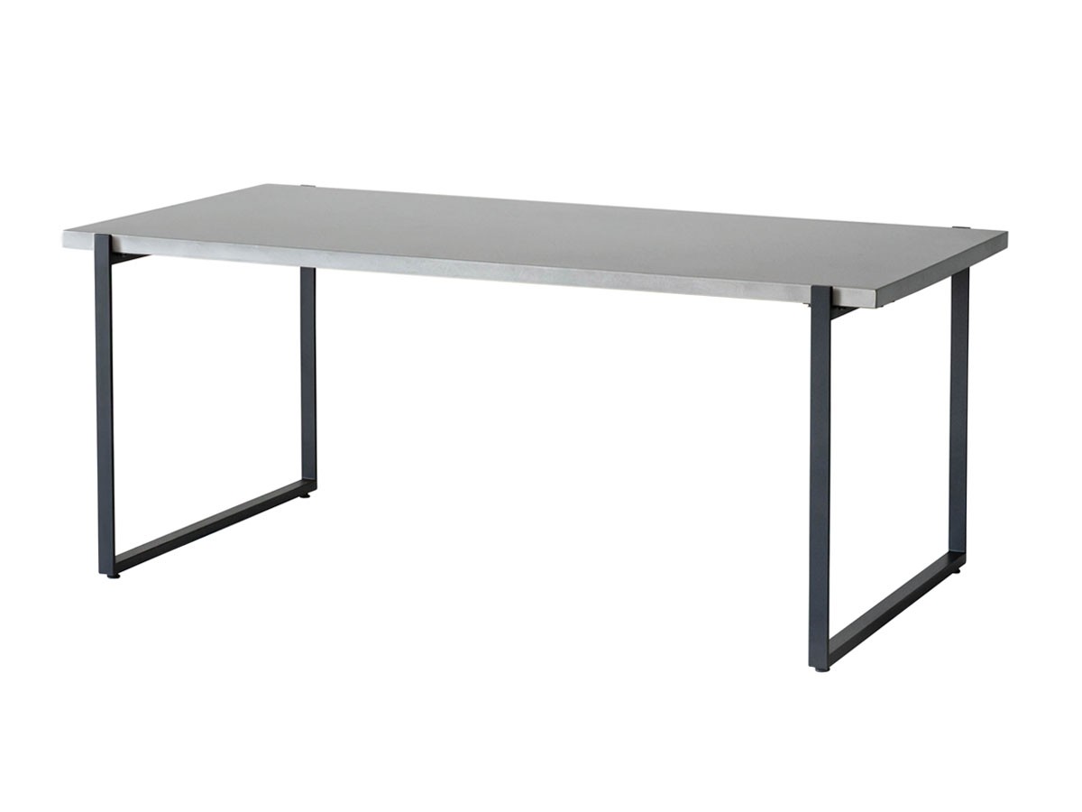 Knot antiques MATERIA DINING TABLE / ノットアンティークス マテリア ダイニングテーブル
ステンレス天板 + No.4脚（ロの字脚） （テーブル > ダイニングテーブル） 6