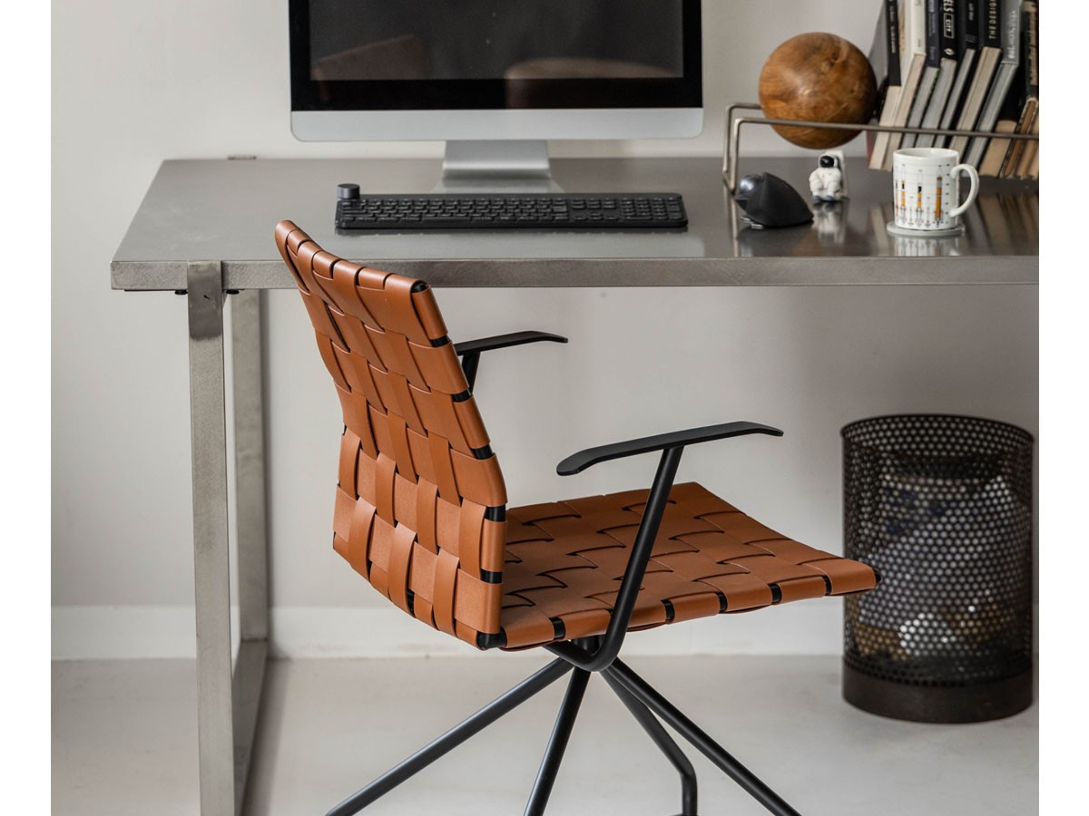 Knot antiques MATERIA DINING TABLE / ノットアンティークス マテリア ダイニングテーブル
ステンレス天板 + No.4脚（ロの字脚） （テーブル > ダイニングテーブル） 9