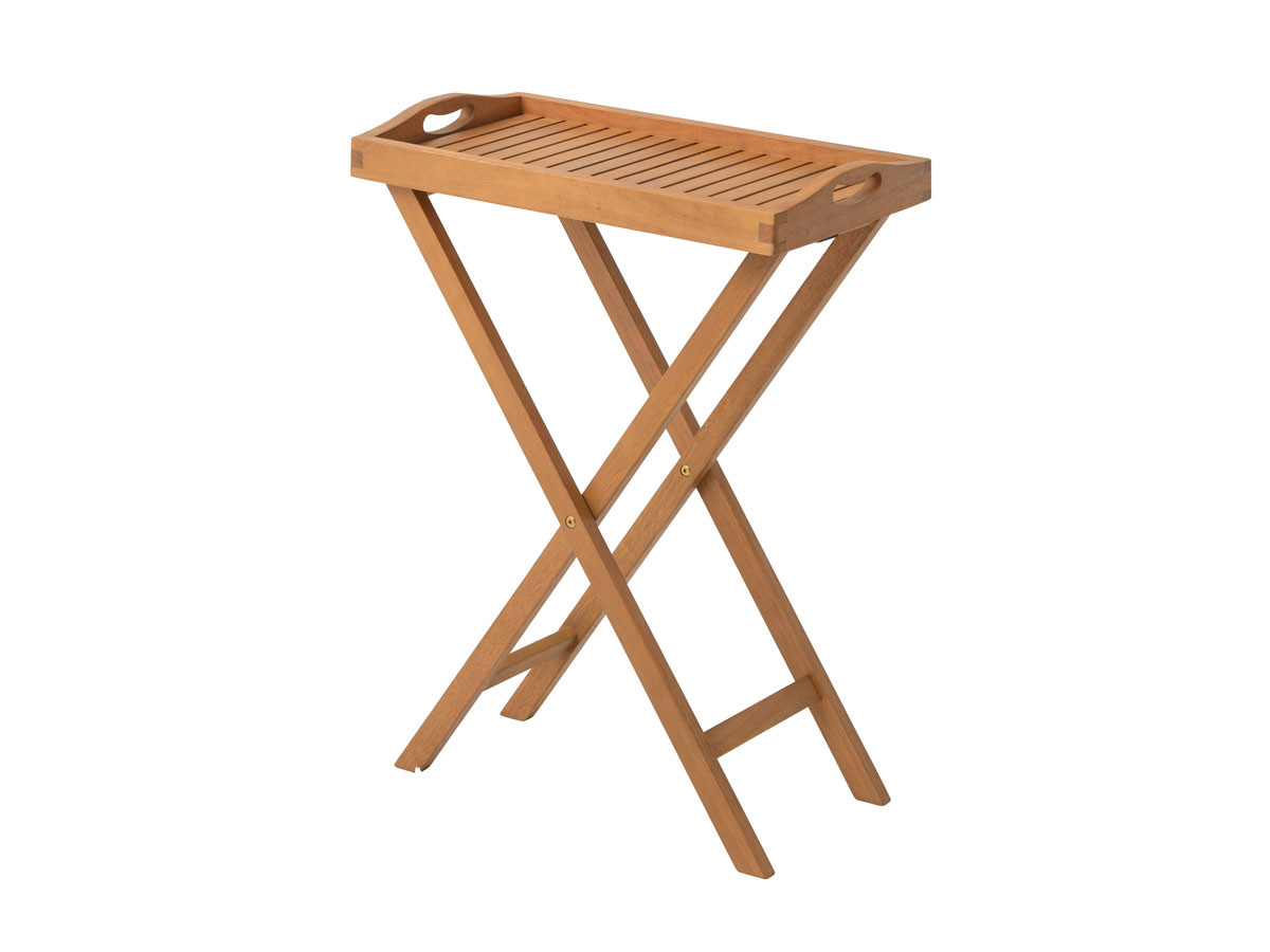 PIEDS NUS Marrie Wood Tray Stand