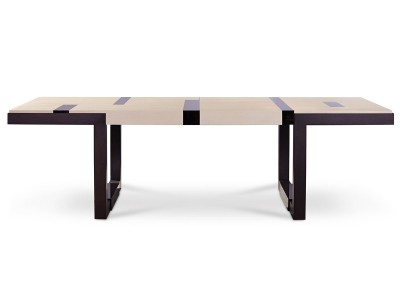 ダークブラウン系のミーティング・会議用テーブル - インテリア・家具