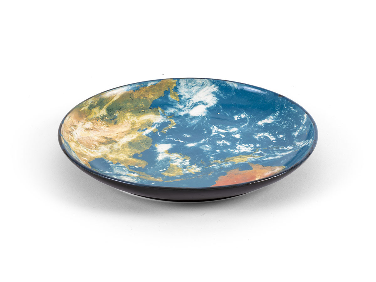 DIESEL LIVING with SELETTI COSMIC DINER 
PLATE EARTH - Asia / ディーゼルリビング ウィズ セレッティ コズミックダイナー
プレート（地球 - アジア） （食器・テーブルウェア > 皿・プレート） 3