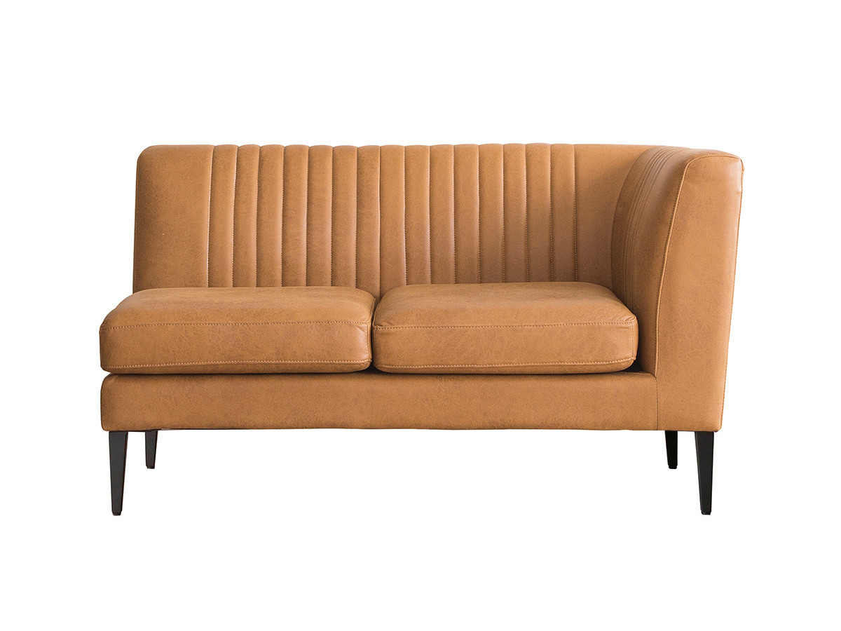 Knot antiques GRESS SOFA / ノットアンティークス グレス 2人掛けソファ 片肘（レザーテックス） （ソファ > ダイニングソファ） 2