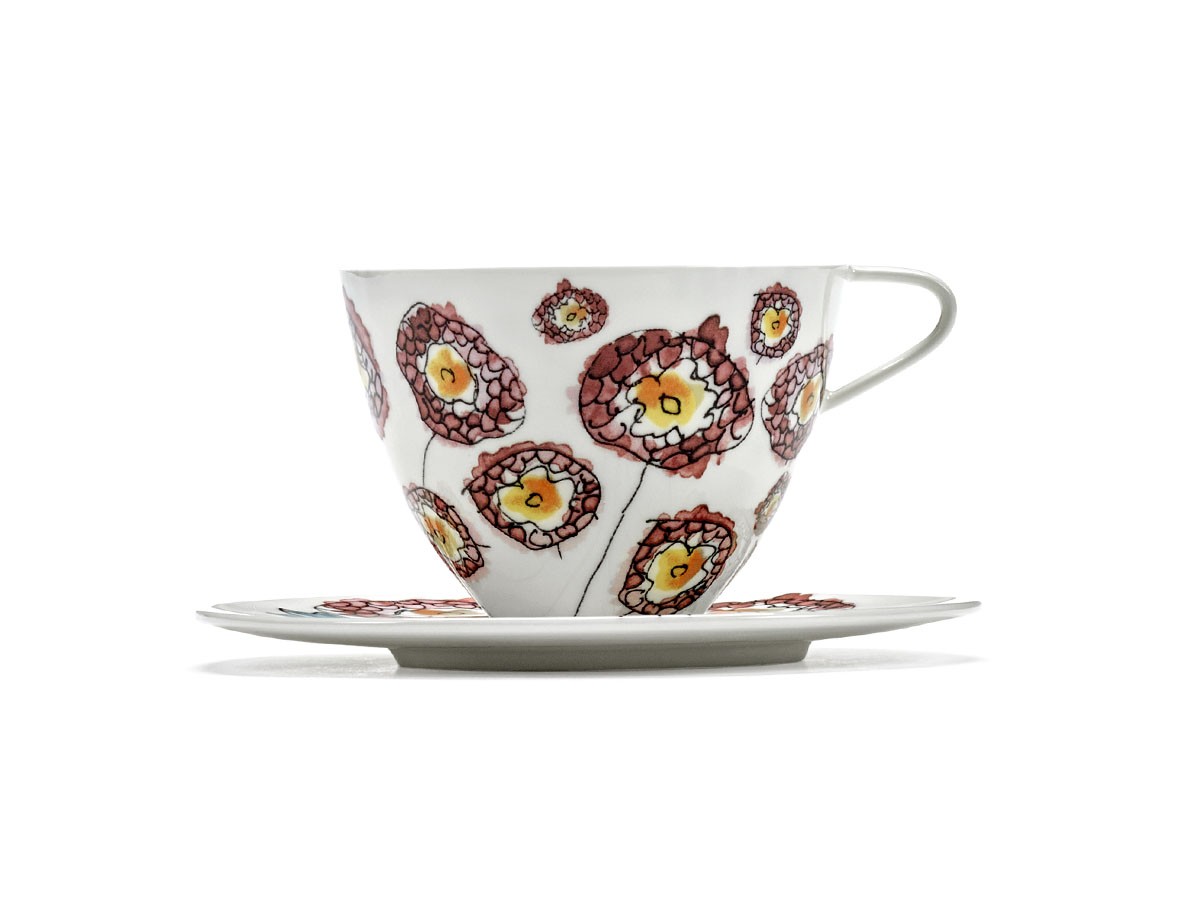 MIDNIGHT FLOWERS by MARNI
Cappuchino Cup with Saucer Anemone Milk / ミッドナイトフラワーズ バイ マルニ
カプチーノカップ / ソーサー 200ml アネモネミルク （食器・テーブルウェア > コーヒーカップ・ティーカップ） 2