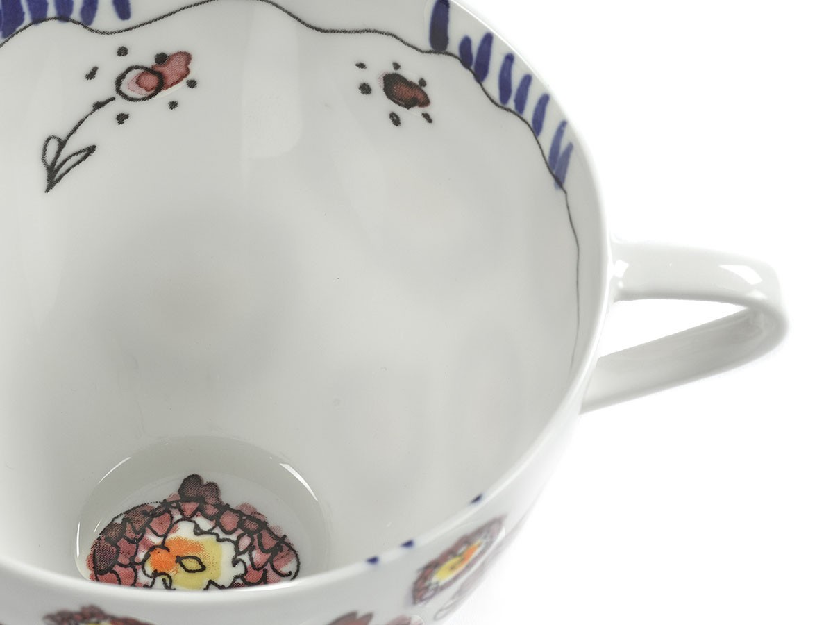MIDNIGHT FLOWERS by MARNI
Cappuchino Cup with Saucer Anemone Milk / ミッドナイトフラワーズ バイ マルニ
カプチーノカップ / ソーサー 200ml アネモネミルク （食器・テーブルウェア > コーヒーカップ・ティーカップ） 20