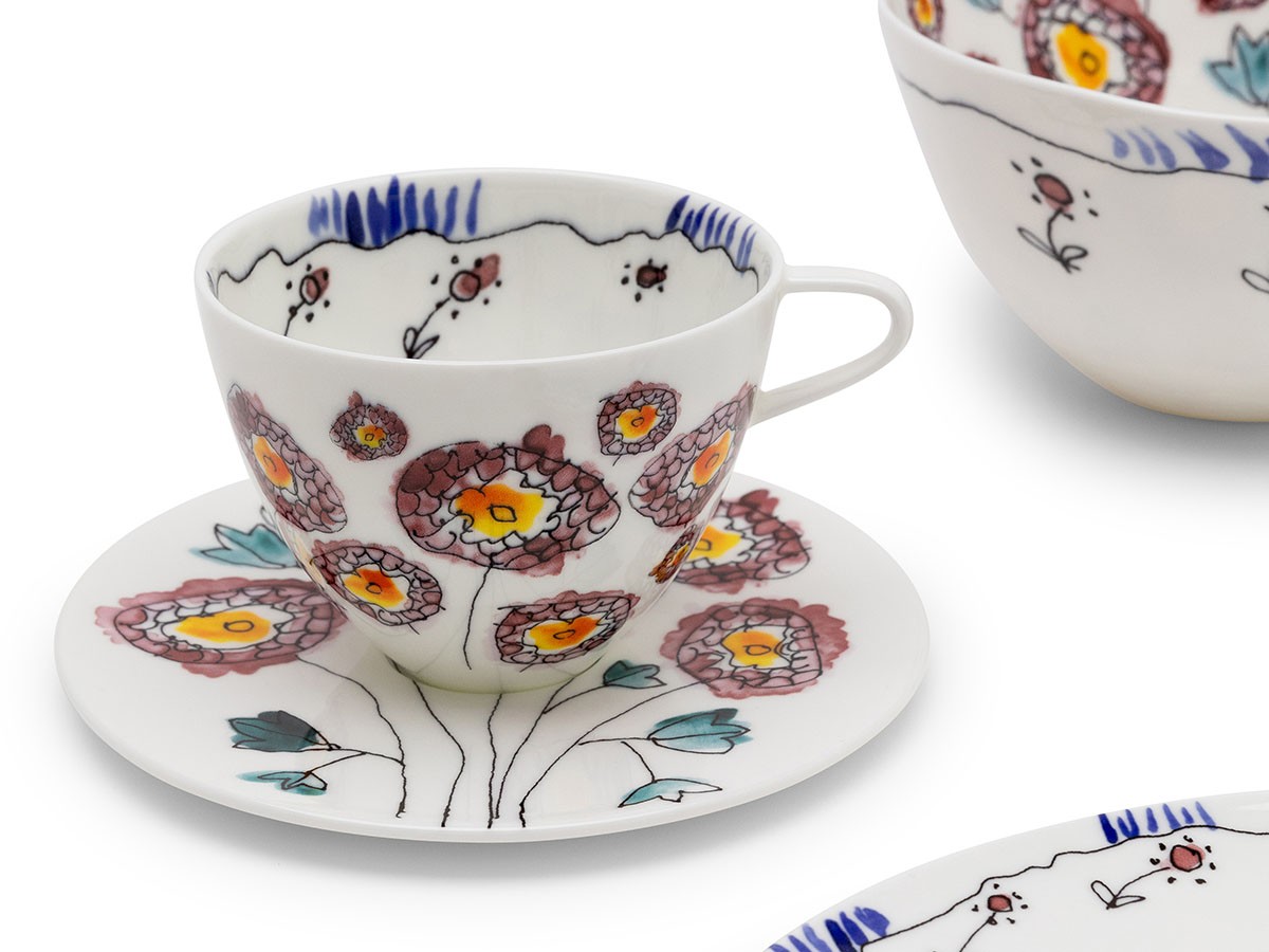 MIDNIGHT FLOWERS by MARNI
Cappuchino Cup with Saucer Anemone Milk / ミッドナイトフラワーズ バイ マルニ
カプチーノカップ / ソーサー 200ml アネモネミルク （食器・テーブルウェア > コーヒーカップ・ティーカップ） 13