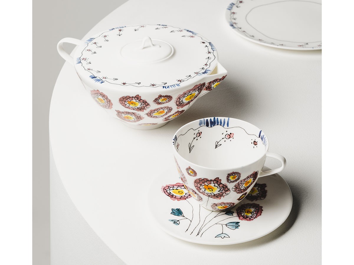 MIDNIGHT FLOWERS by MARNI
Cappuchino Cup with Saucer Anemone Milk / ミッドナイトフラワーズ バイ マルニ
カプチーノカップ / ソーサー 200ml アネモネミルク （食器・テーブルウェア > コーヒーカップ・ティーカップ） 7