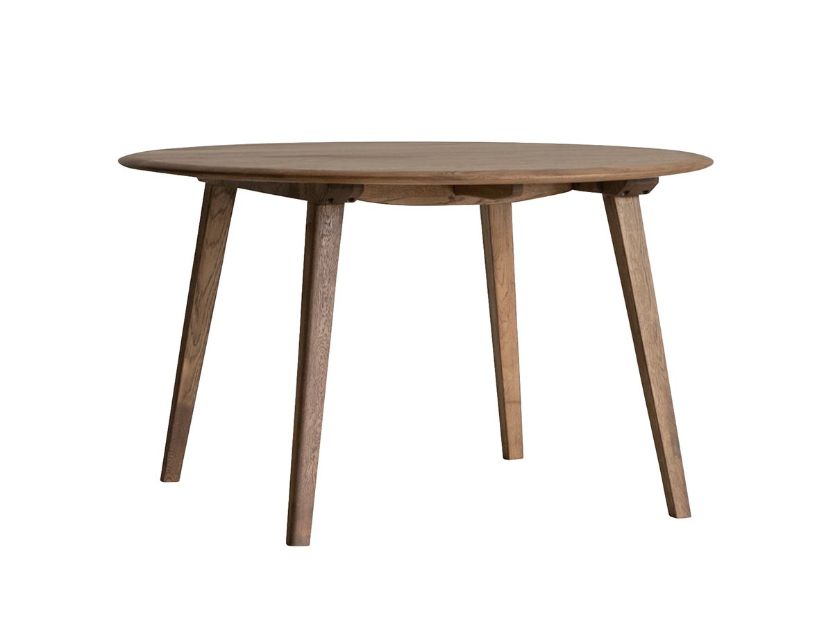DECKE DINING TABLE / デッケ ダイニングテーブル 丸型 直径123cm（WF-2 / ブラウン） （テーブル > ダイニングテーブル） 7