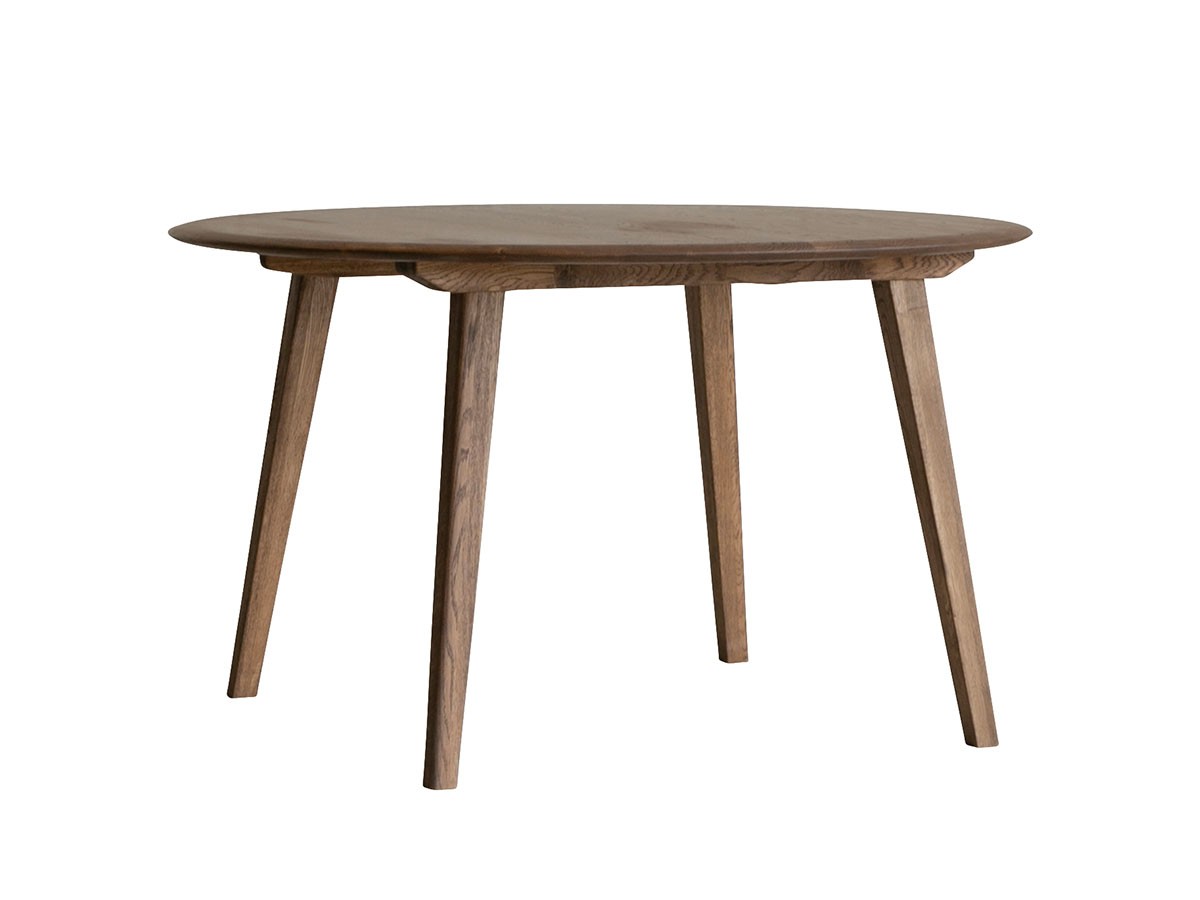 DECKE DINING TABLE / デッケ ダイニングテーブル 丸型 直径123cm（WF-2 / ブラウン） （テーブル > ダイニングテーブル） 1