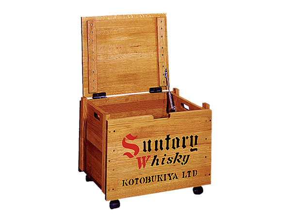 サントリー樽ものがたり Box Chair / さんとりーたるものがたり 箱椅子（蝶番付） （雑貨・その他インテリア家具 > 収納ボックス・収納ケース） 1