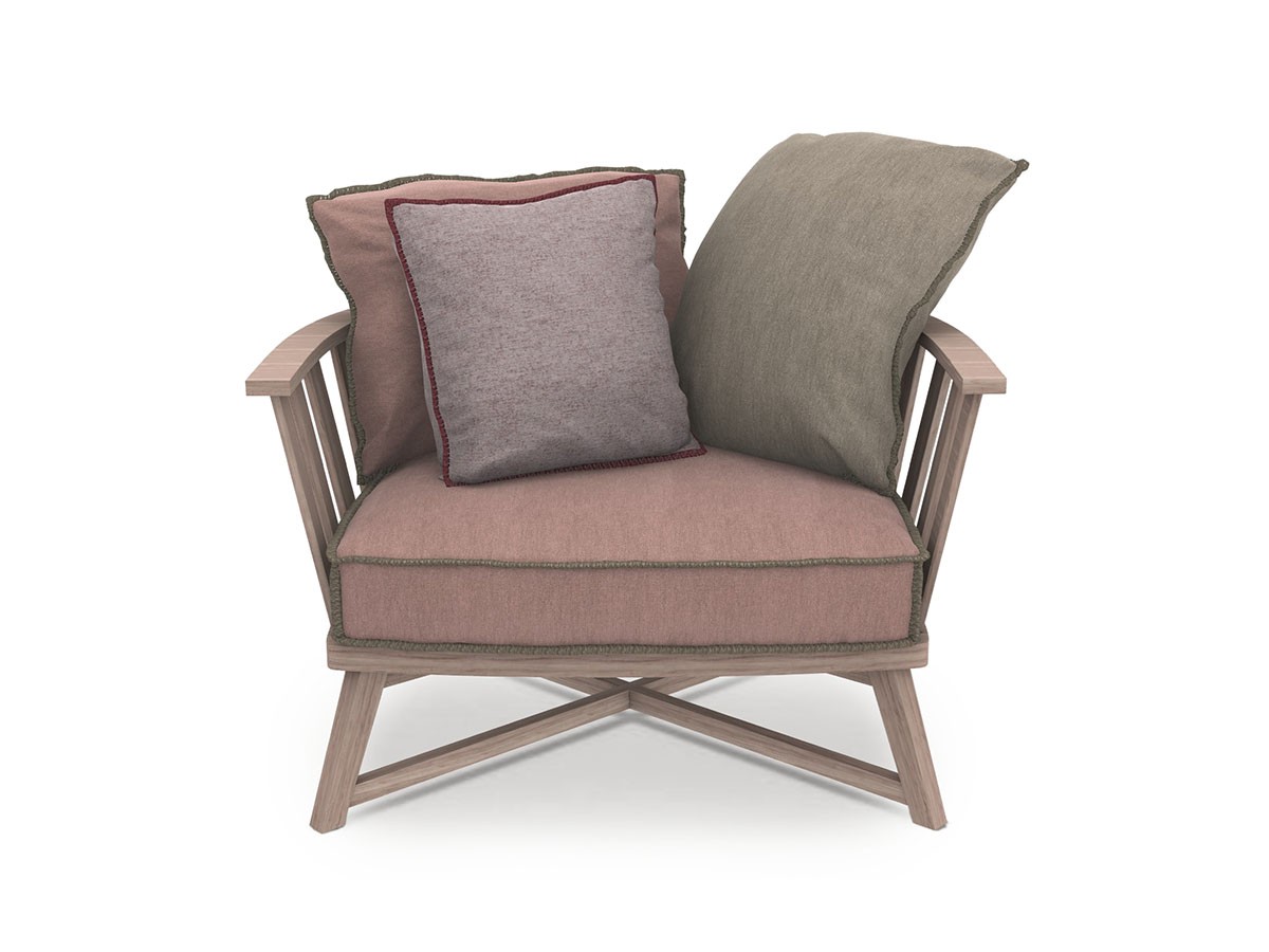GERVASONI&nbsp;Gray 07 Armchair