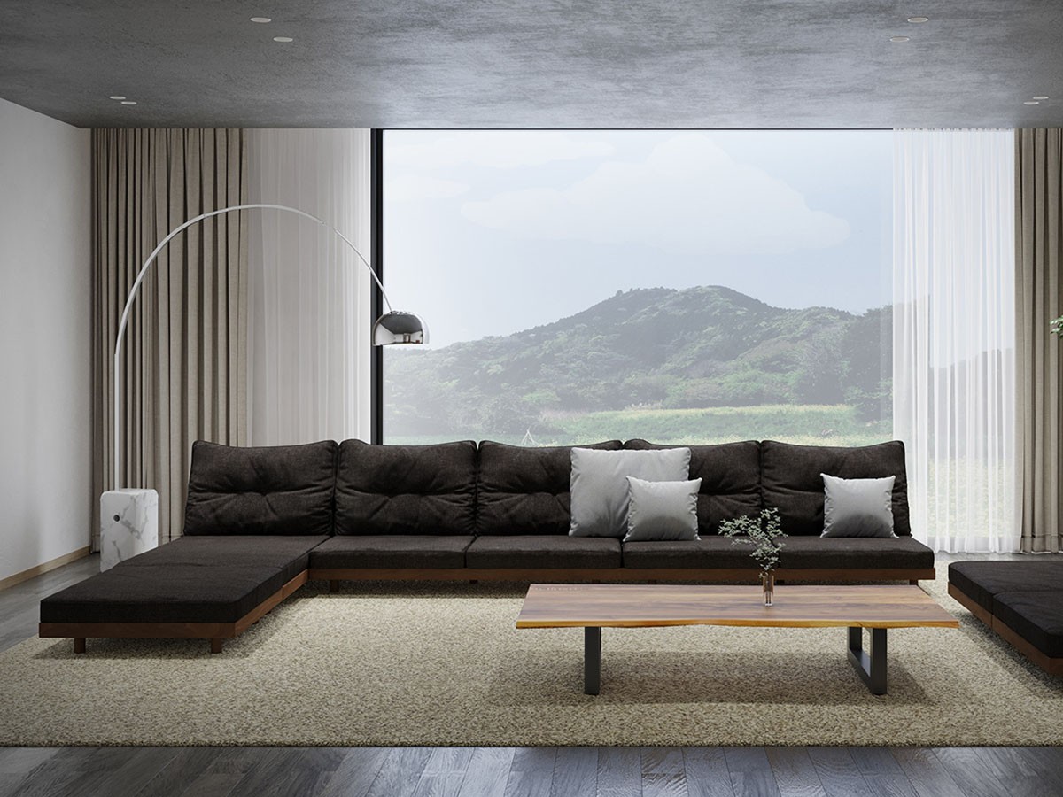 MASTERWAL DANISH GRANDE SOFA / マスターウォール デニッシュ グランデ ソファ 2シーター140 （ソファ > 二人掛けソファ） 3