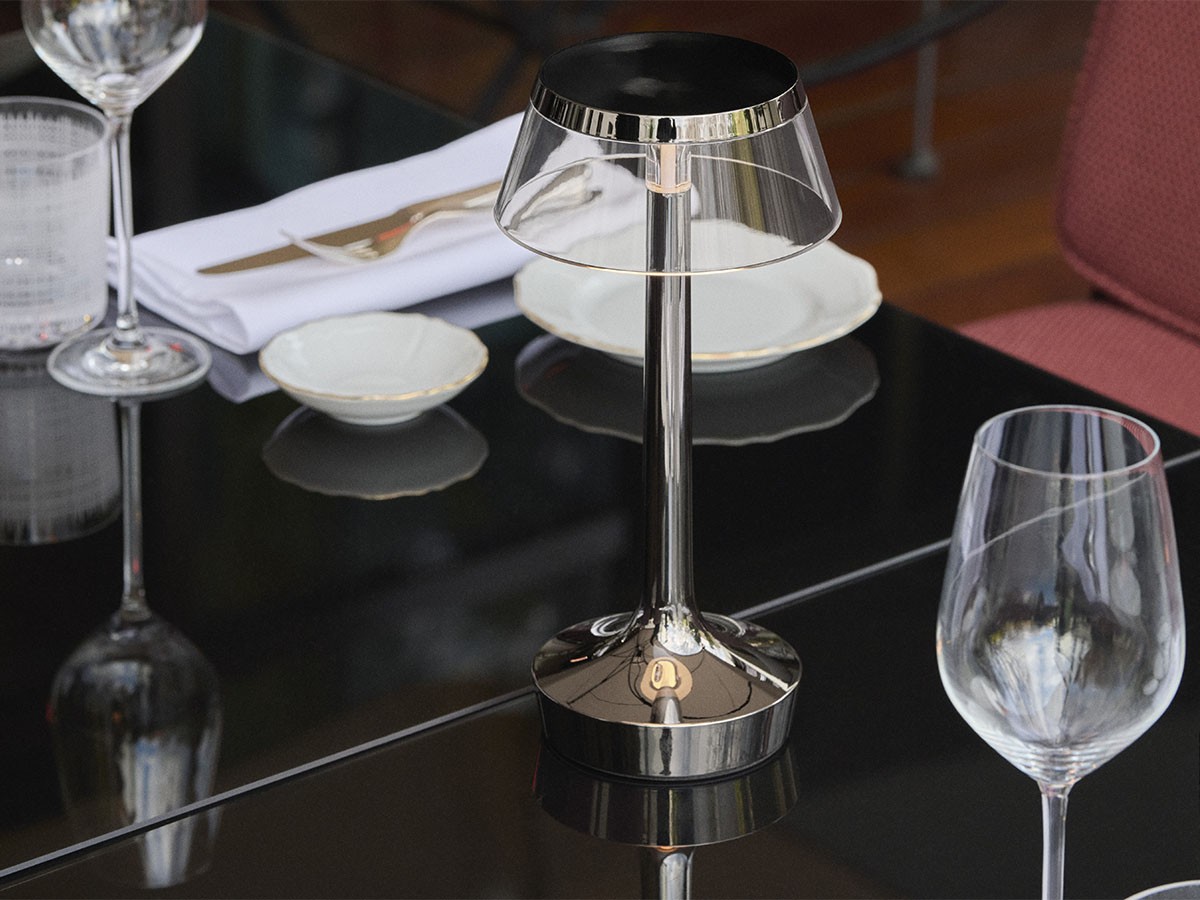 FLOS Bon Jour Unplugged / フロス ボンジュール アンプラグド（クローム） （ライト・照明 > テーブルランプ） 5