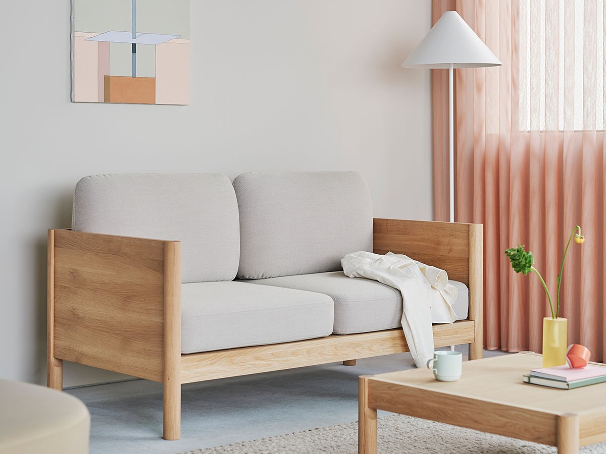 KARIMOKU NEW STANDARD CASTOR LOBBY SOFA PLUS 2-SEATER / カリモクニュースタンダード キャストール ロビーソファー プラス 2シーター （ソファ > 二人掛けソファ） 6