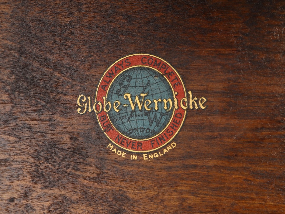 Lloyd's Antiques Real Antique 
Globe Wernicke Stacking Bookcase / ロイズ・アンティークス 英国アンティーク家具
グローブ ヴォニック スタッキングブックケース QN009092 （収納家具 > キャビネット） 19