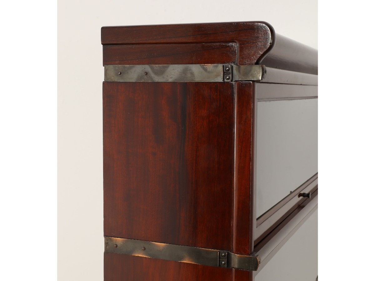 Lloyd's Antiques Real Antique 
Globe Wernicke Stacking Bookcase / ロイズ・アンティークス 英国アンティーク家具
グローブ ヴォニック スタッキングブックケース QN009092 （収納家具 > キャビネット） 15