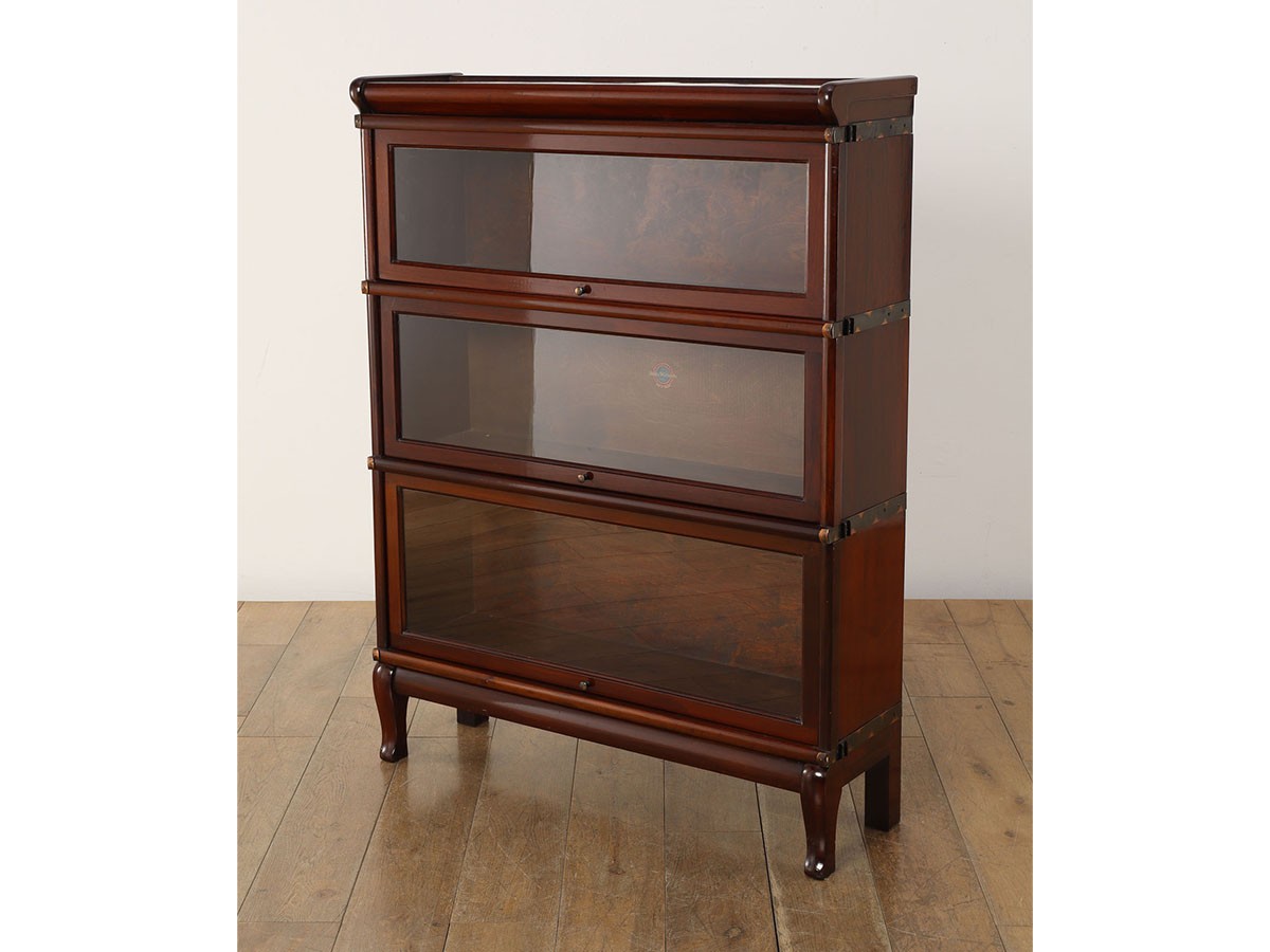 Lloyd's Antiques Real Antique 
Globe Wernicke Stacking Bookcase / ロイズ・アンティークス 英国アンティーク家具
グローブ ヴォニック スタッキングブックケース QN009092 （収納家具 > キャビネット） 22
