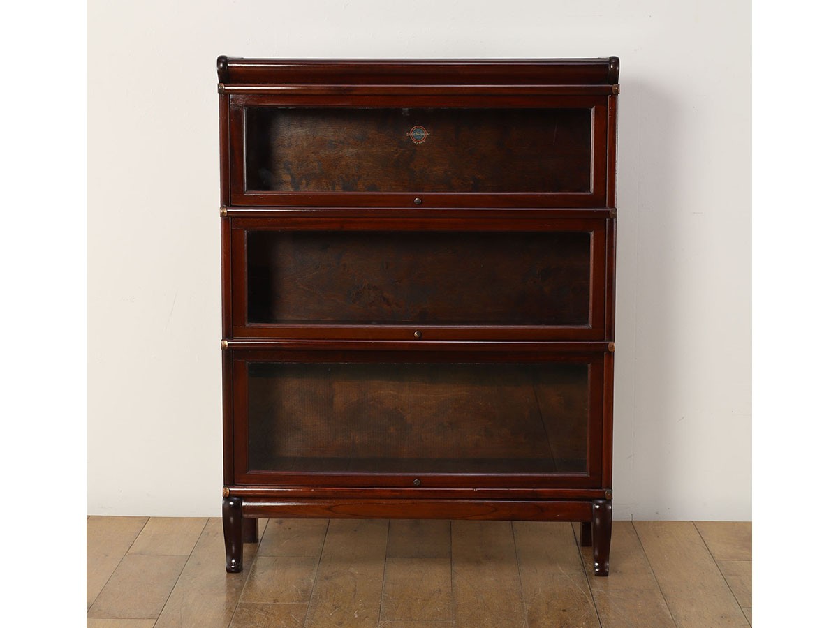 Lloyd's Antiques Real Antique 
Globe Wernicke Stacking Bookcase / ロイズ・アンティークス 英国アンティーク家具
グローブ ヴォニック スタッキングブックケース QN009092 （収納家具 > キャビネット） 3