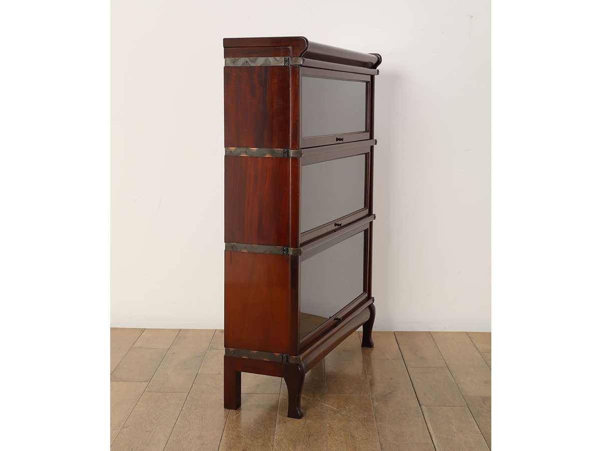 Lloyd's Antiques Real Antique 
Globe Wernicke Stacking Bookcase / ロイズ・アンティークス 英国アンティーク家具
グローブ ヴォニック スタッキングブックケース QN009092 （収納家具 > キャビネット） 4