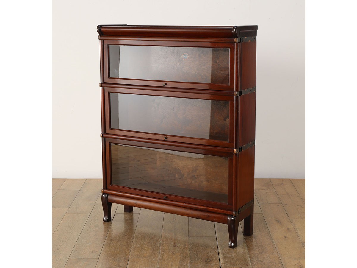 Lloyd's Antiques Real Antique 
Globe Wernicke Stacking Bookcase / ロイズ・アンティークス 英国アンティーク家具
グローブ ヴォニック スタッキングブックケース QN009092 （収納家具 > キャビネット） 5