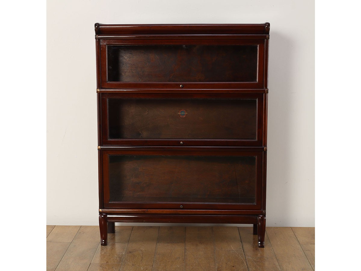 Lloyd's Antiques Real Antique 
Globe Wernicke Stacking Bookcase / ロイズ・アンティークス 英国アンティーク家具
グローブ ヴォニック スタッキングブックケース QN009092 （収納家具 > キャビネット） 21
