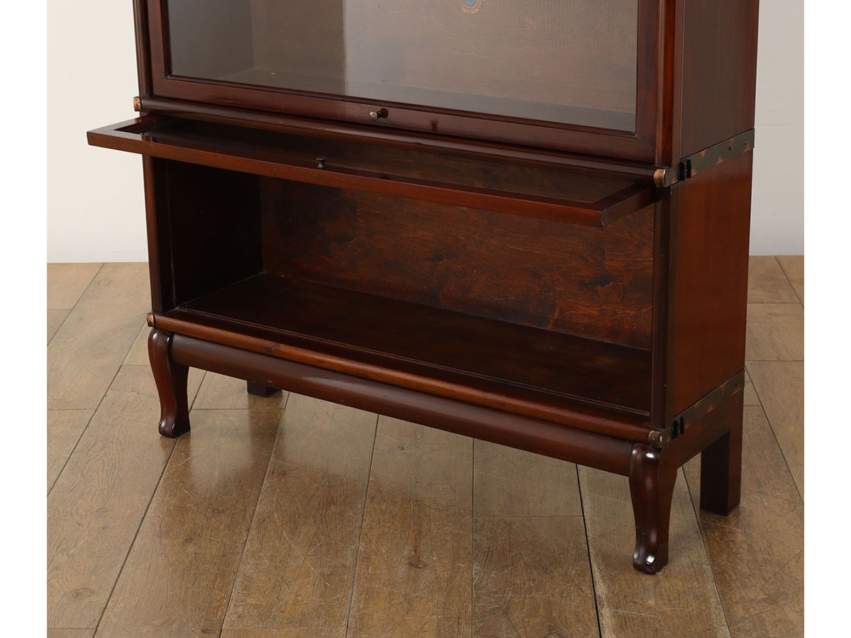 Lloyd's Antiques Real Antique 
Globe Wernicke Stacking Bookcase / ロイズ・アンティークス 英国アンティーク家具
グローブ ヴォニック スタッキングブックケース QN009092 （収納家具 > キャビネット） 25