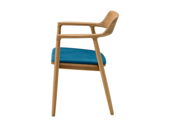 HIROSHIMA Arm Chair / ヒロシマ アームチェア 張座（オーク） （チェア・椅子 > ダイニングチェア） 3