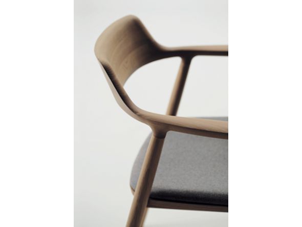 HIROSHIMA Arm Chair / ヒロシマ アームチェア 張座（オーク） （チェア・椅子 > ダイニングチェア） 7