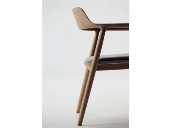 HIROSHIMA Arm Chair / ヒロシマ アームチェア 張座（オーク） （チェア・椅子 > ダイニングチェア） 8