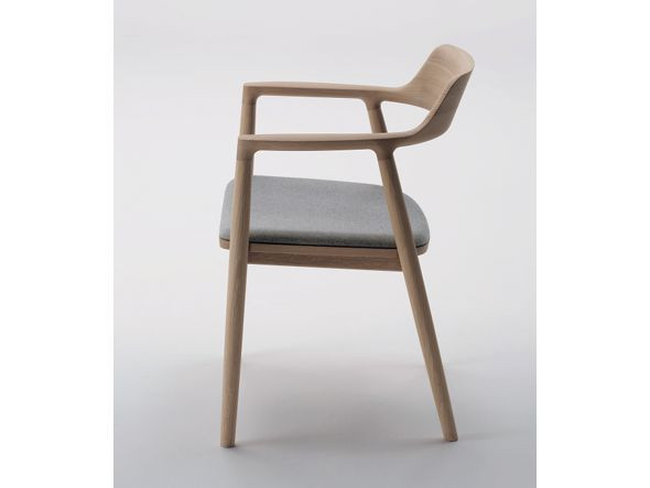 HIROSHIMA Arm Chair / ヒロシマ アームチェア 張座（オーク） （チェア・椅子 > ダイニングチェア） 4