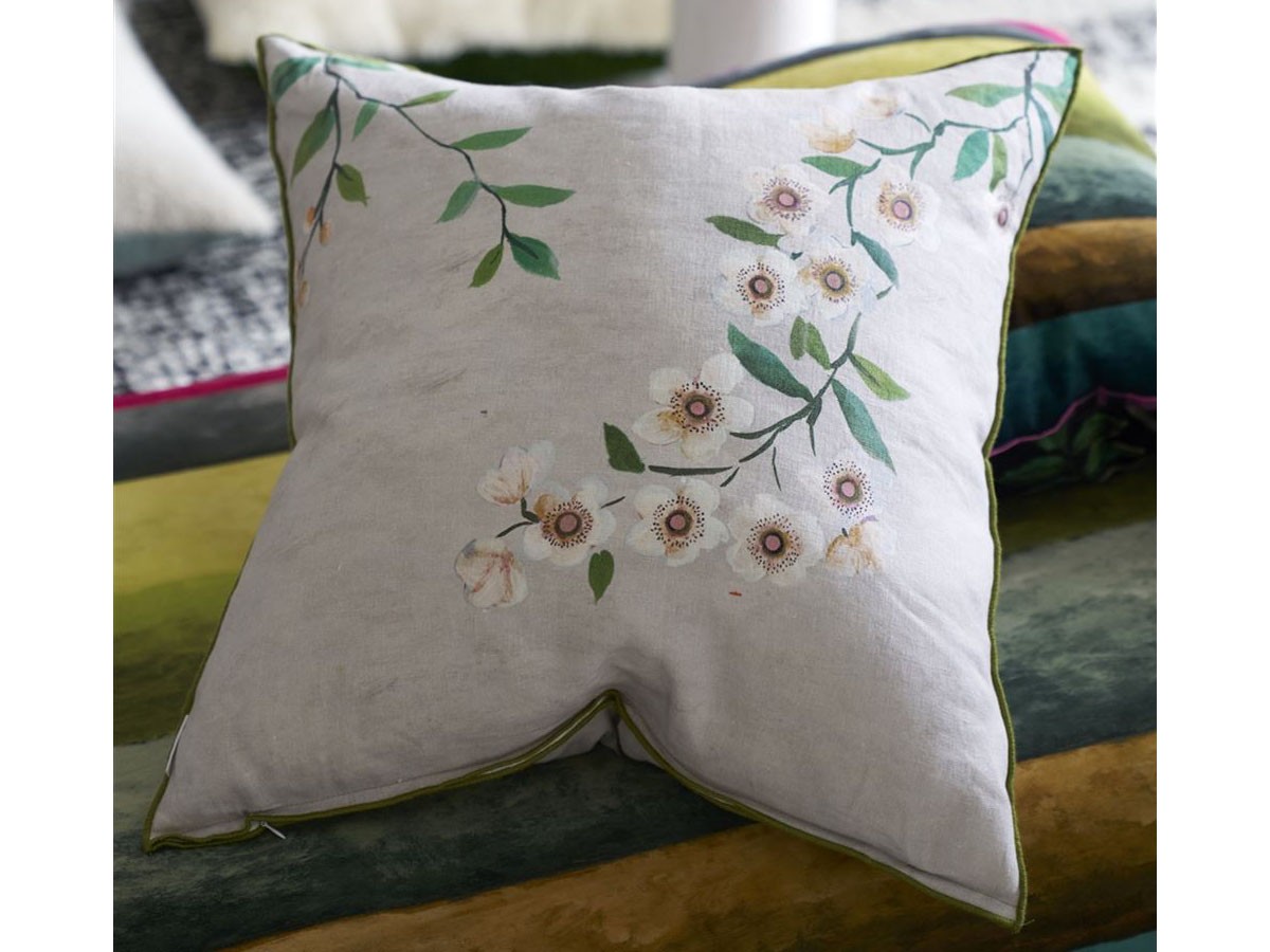 DESIGNERS GUILD Porcelaine de Chine Cushion / デザイナーズ