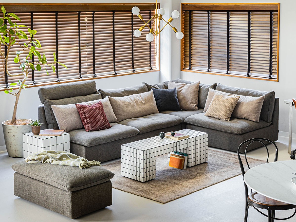 OASIS TERA COFFEE TABLE / オアシス テラ コーヒーテーブル コの字 （テーブル > ローテーブル・リビングテーブル・座卓） 5