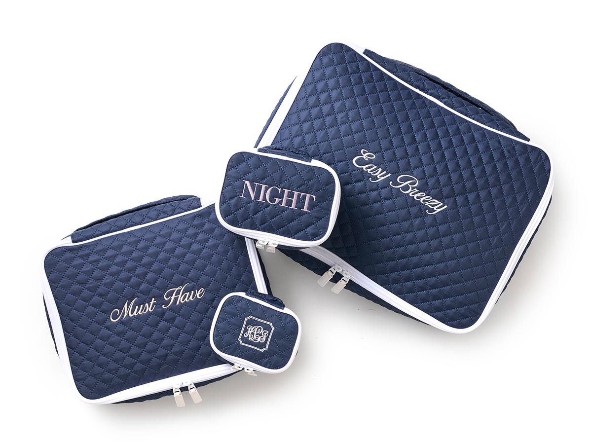 HOTEL LIKE INTERIOR Diamond Quilt Pouch