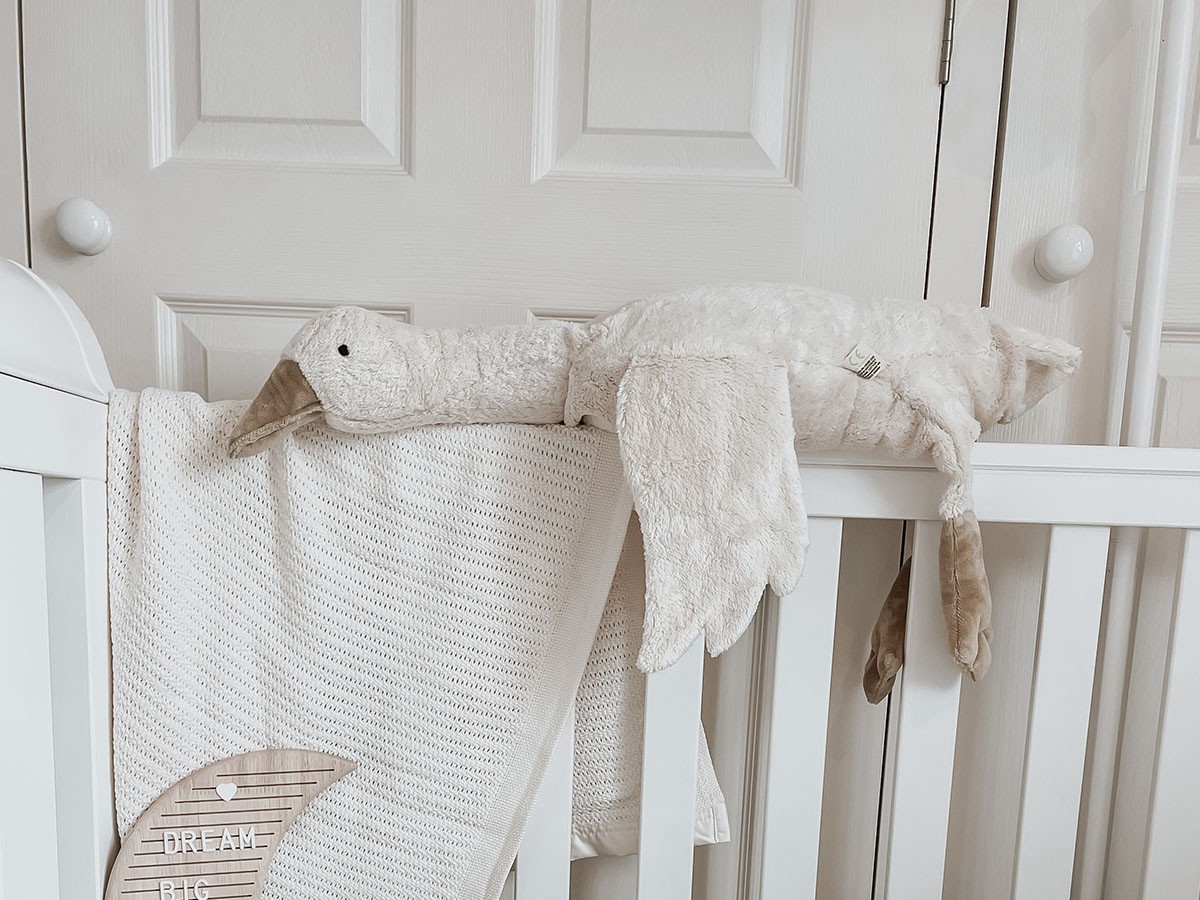 SENGER Naturwelt Cuddly Animal Goose / ゼンガーナチュウェルト カドリーアニマル グース S（ホワイト） （キッズ家具・ベビー用品 > おもちゃ・玩具） 4