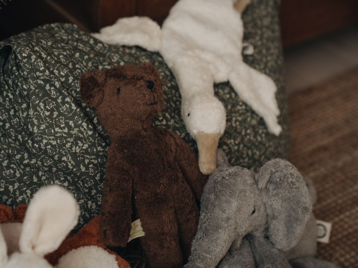 SENGER Naturwelt Cuddly Animal Goose / ゼンガーナチュウェルト カドリーアニマル グース S（ホワイト） （キッズ家具・ベビー用品 > おもちゃ・玩具） 14