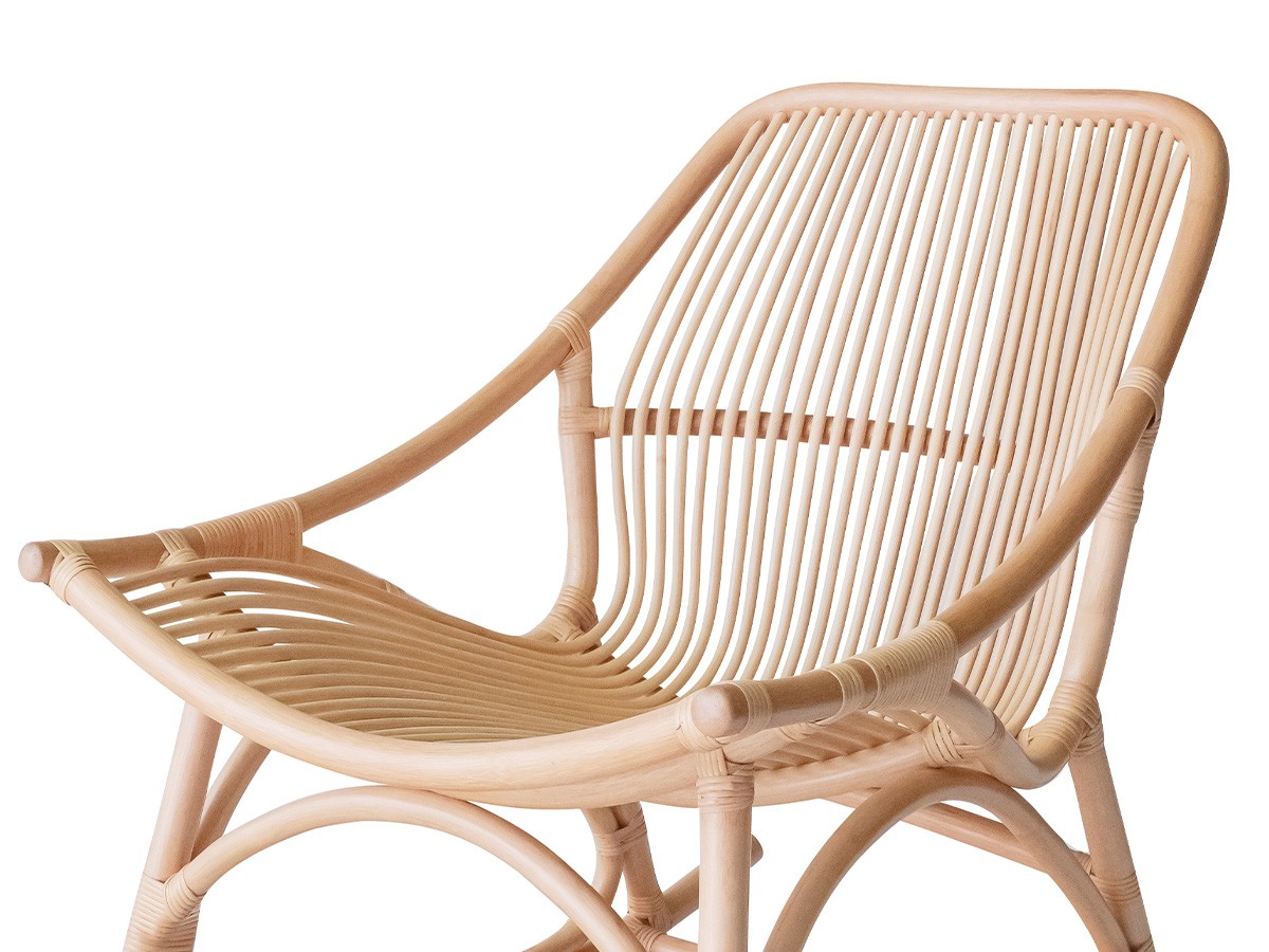 SHIKADA SHITSURAI RATTAN Natural Rattan Series
Rocking Terrace Chair / シカダ シツライ ラタン ナチュラルラタンシリーズ
ロッキングテラスチェア （チェア・椅子 > ロッキングチェア） 3