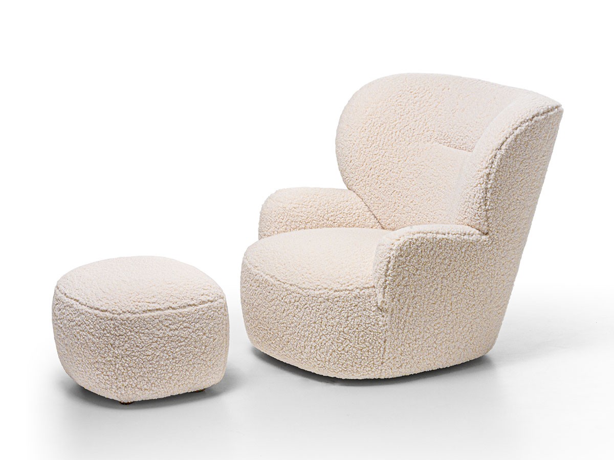 GERVASONI Loll 09 G Armchair / ジェルバゾーニ ロル 09 G アームチェア（ベア ポーラー） （チェア・椅子 > ラウンジチェア） 12