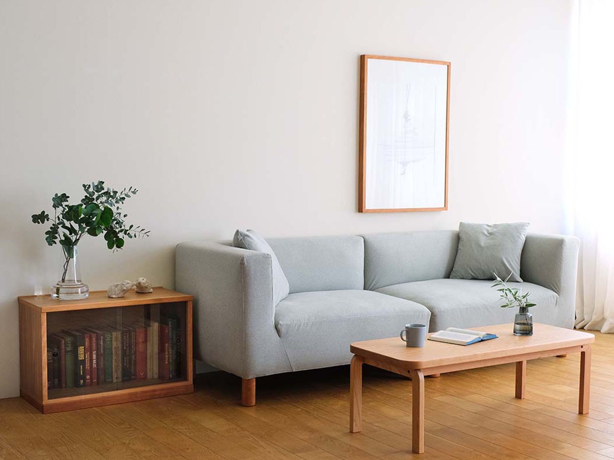 COCCO ONE ARM SOFA / コッコ ワンアームソファ 105 ロータイプ （ソファ > 二人掛けソファ） 17