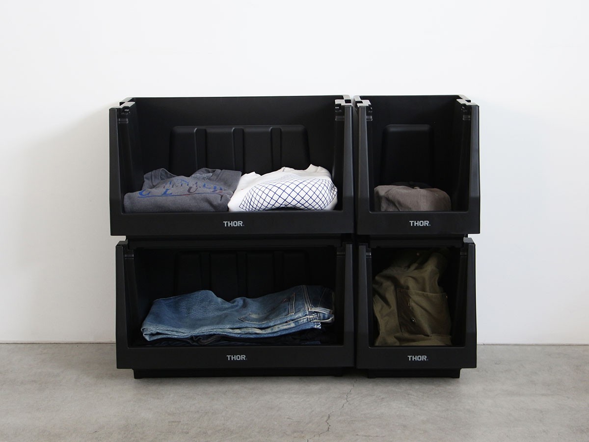 THOR STACKING SHELF CONTAINER SET / ソー スタッキング シェルフ コンテナセット 50L （収納家具 > ラック・シェルフ） 10