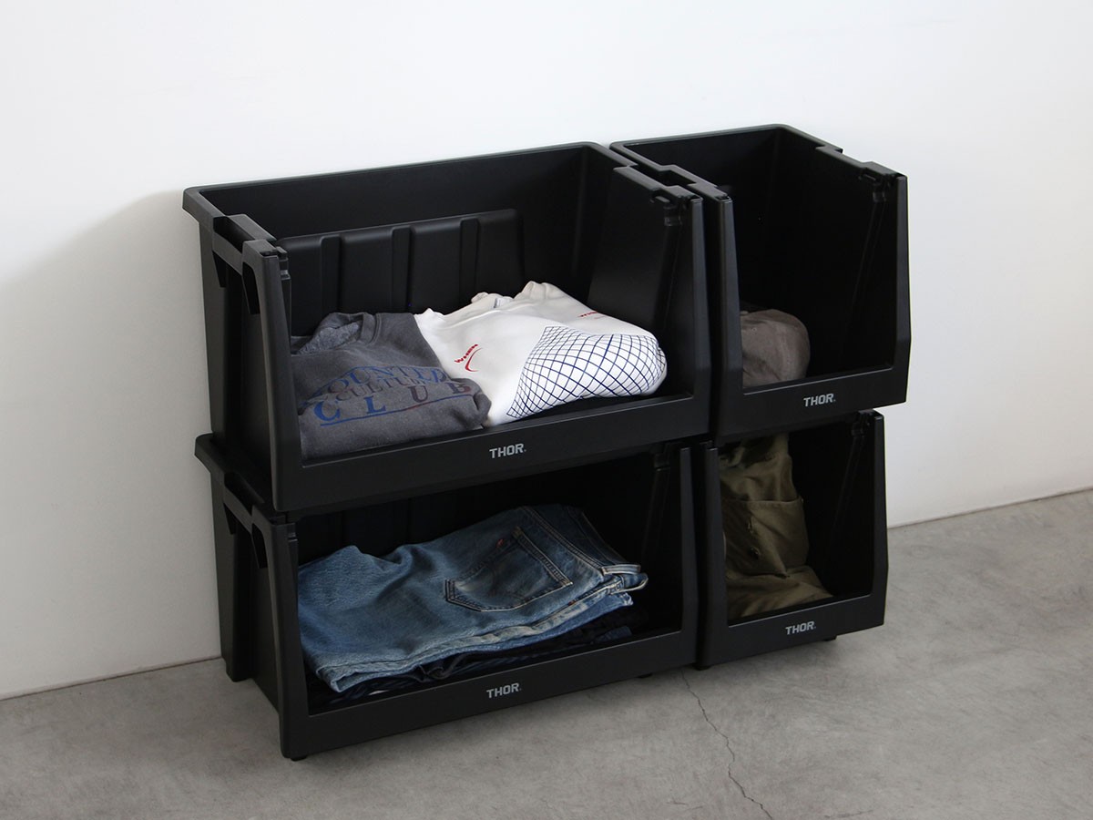 THOR STACKING SHELF CONTAINER SET / ソー スタッキング シェルフ コンテナセット 50L （収納家具 > ラック・シェルフ） 11