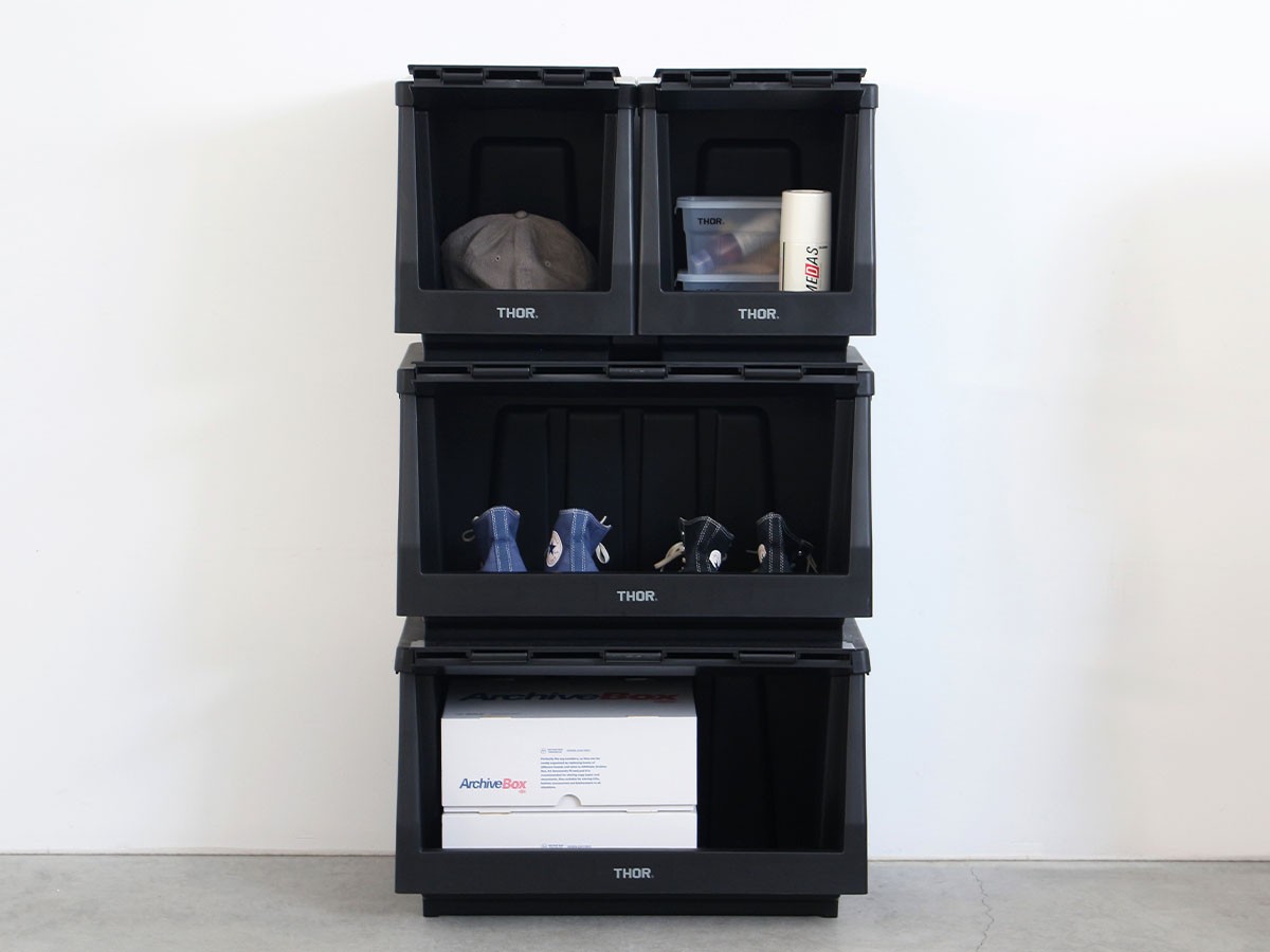 THOR STACKING SHELF CONTAINER SET / ソー スタッキング シェルフ コンテナセット 50L （収納家具 > ラック・シェルフ） 16