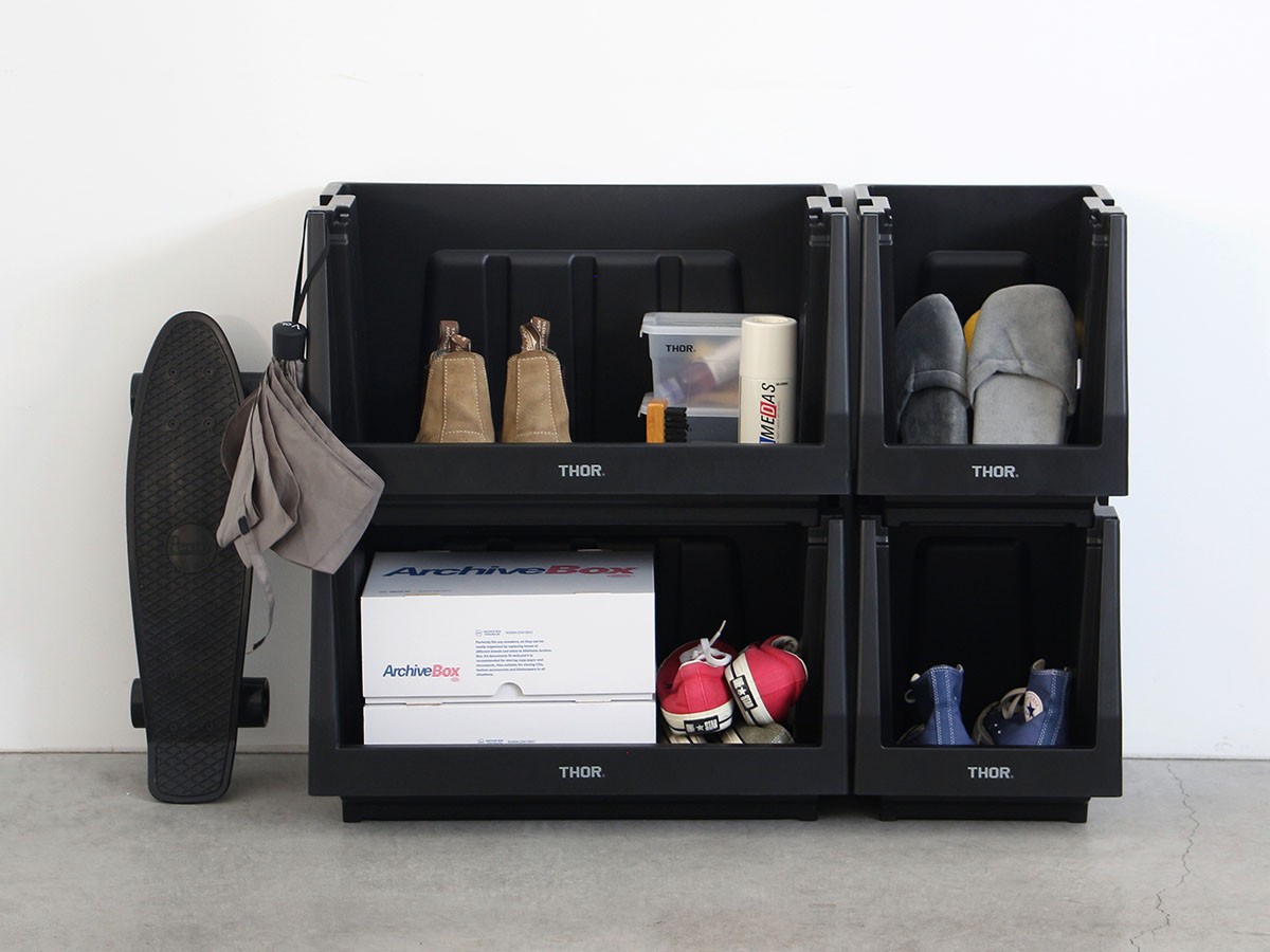THOR STACKING SHELF CONTAINER SET / ソー スタッキング シェルフ コンテナセット 50L （収納家具 > ラック・シェルフ） 12