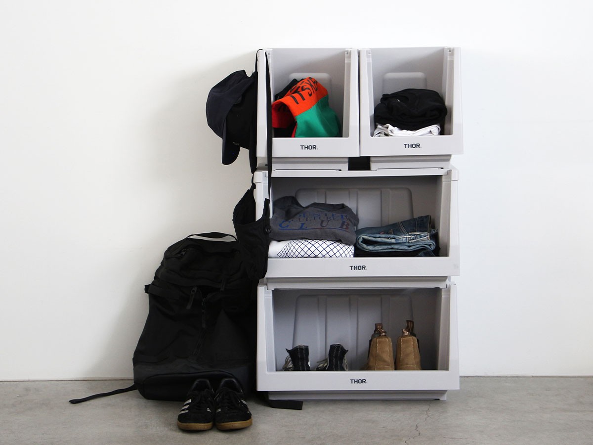 THOR STACKING SHELF CONTAINER SET / ソー スタッキング シェルフ コンテナセット 50L （収納家具 > ラック・シェルフ） 38