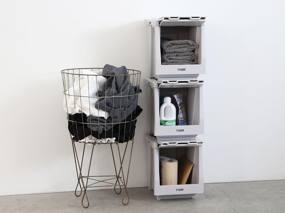 THOR STACKING SHELF CONTAINER SET / ソー スタッキング シェルフ コンテナセット 20L （収納家具 > ラック・シェルフ） 30