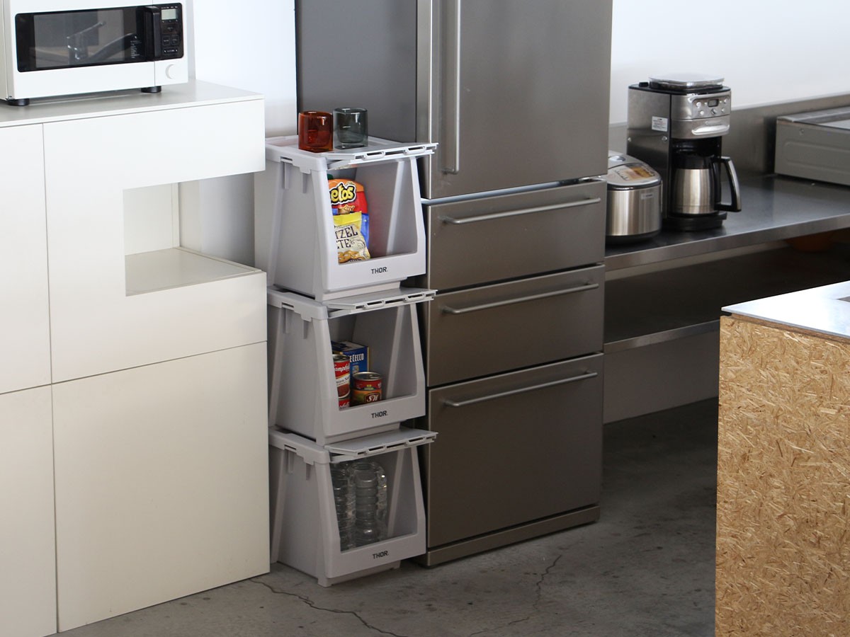 THOR STACKING SHELF CONTAINER SET / ソー スタッキング シェルフ コンテナセット 20L （収納家具 > ラック・シェルフ） 35