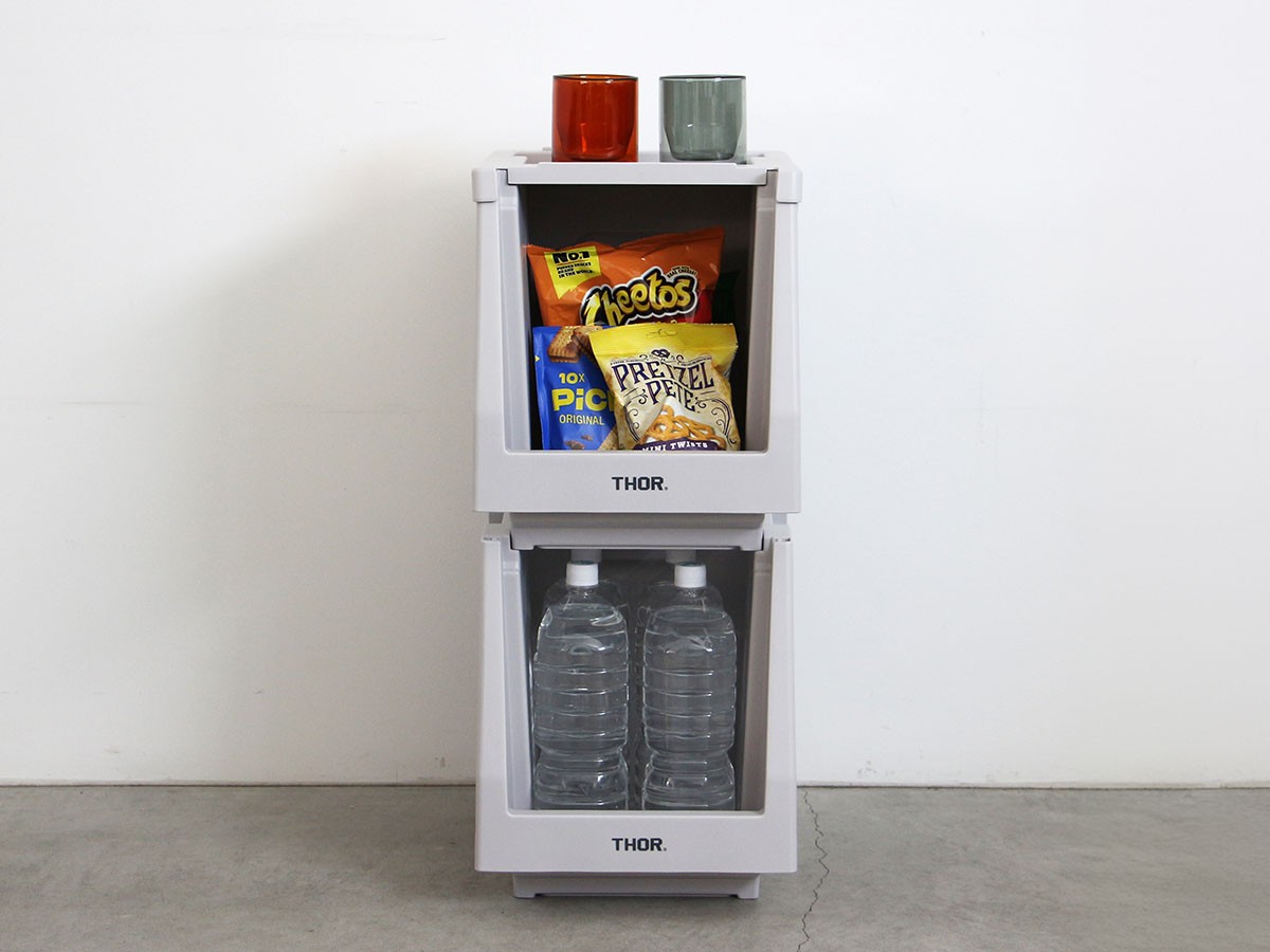 THOR STACKING SHELF CONTAINER SET / ソー スタッキング シェルフ コンテナセット 20L （収納家具 > ラック・シェルフ） 28