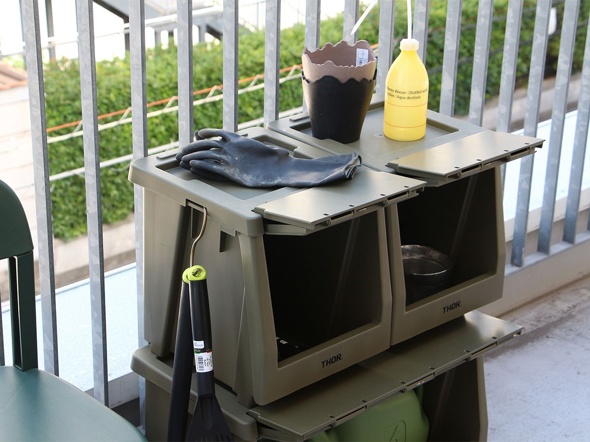 THOR STACKING SHELF CONTAINER SET / ソー スタッキング シェルフ コンテナセット 20L （収納家具 > ラック・シェルフ） 15