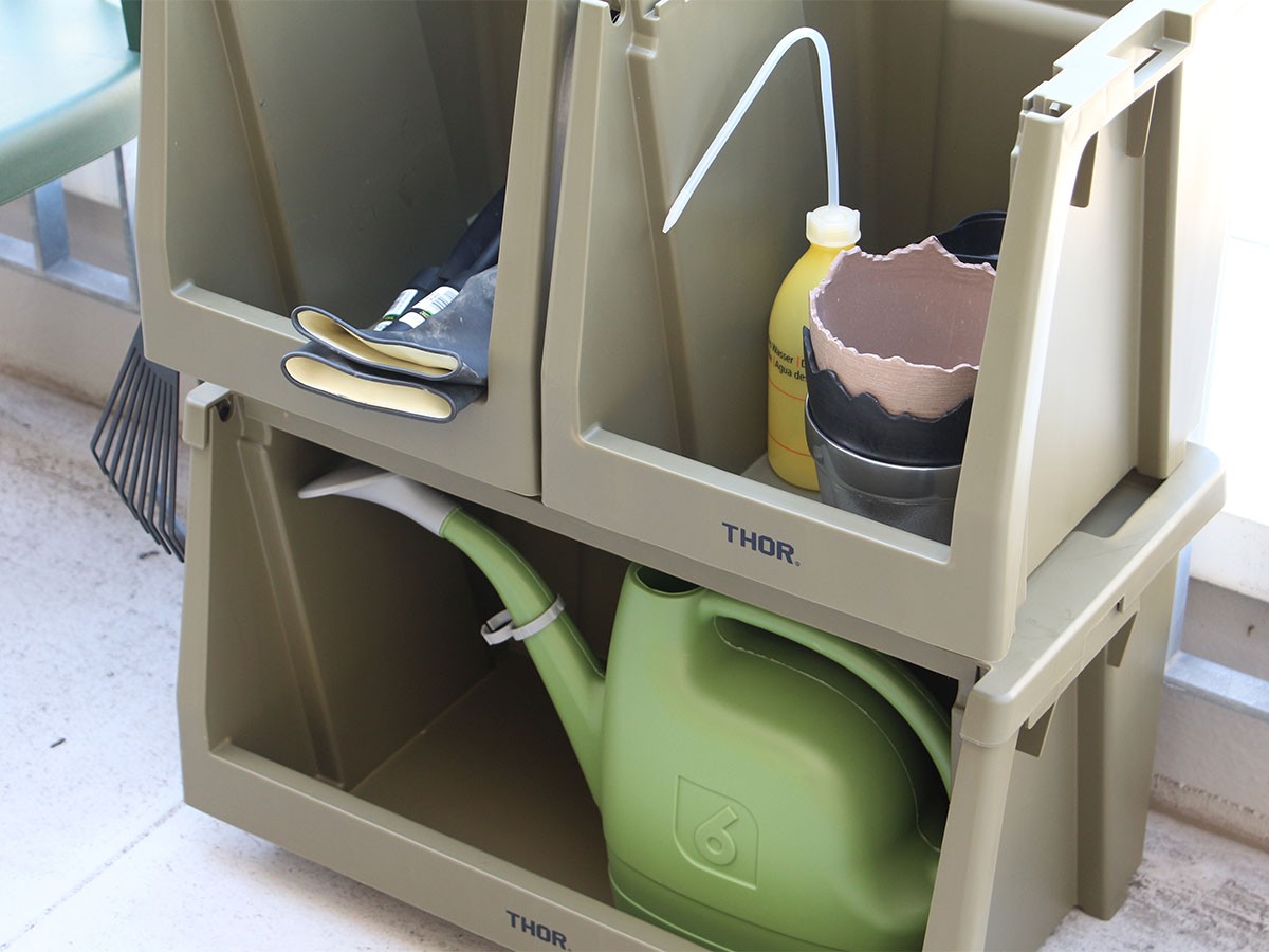 THOR STACKING SHELF CONTAINER SET / ソー スタッキング シェルフ コンテナセット 50L （収納家具 > ラック・シェルフ） 23