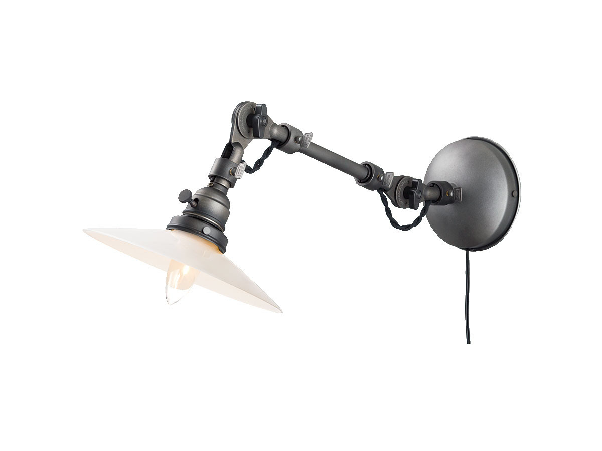 CUSTOM SERIES
Engineer Wall Lamp L × Trans Dish / カスタムシリーズ
エンジニアウォールランプL × トランス（ディッシュ） （ライト・照明 > ブラケットライト・壁掛け照明） 1