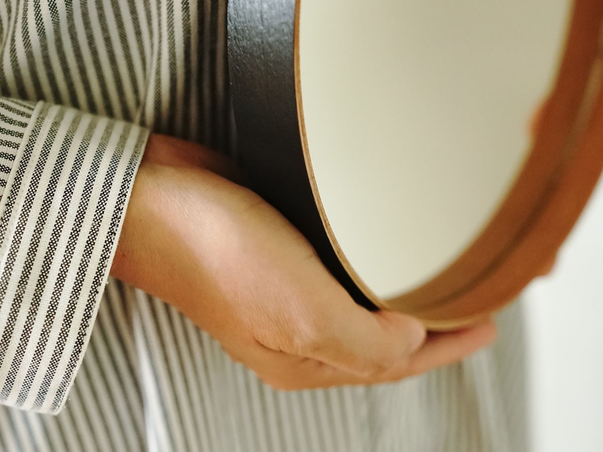 Shaker Oval Mirror / シェーカーオーバルミラー （ミラー・ドレッサー > 壁掛けミラー・壁掛け鏡） 10